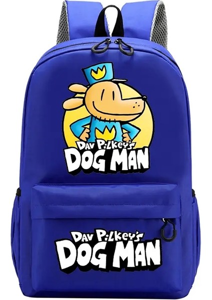 Yeni Köpek Adamı Çocuk Sırt Çantaları Erkekler Büyük Kapasiteli Okul Sırt Çantası Sevimli Çizgi Film Okul Çantaları Çocuk Okul Malzemeleri Renk: STGG5X-STGG10S (Yurt Dışından)