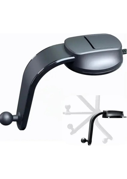 17MM Top Kafa Araba Cep Telefonu Gezinme Stand Stand Gösterge Paneli Tutucu Tutkal Doldurma Destek Karsol Için Tekrarlanabilir Yı Montajı: Siyah (Yurt Dışından)