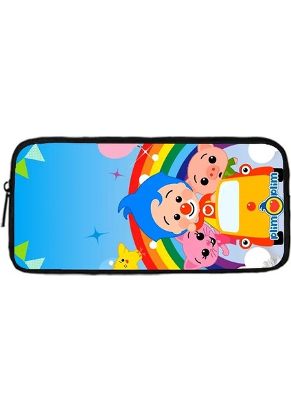 Anaokulu Için Omuz Çantaları Kalem Çantaları ile Çizgi Film Çocuk Okulu Sırt Çantası, Hafif P-Sim Plım Okul Çantaları Erkekler Için Renk: Pencil BAG002 (Yurt Dışından)