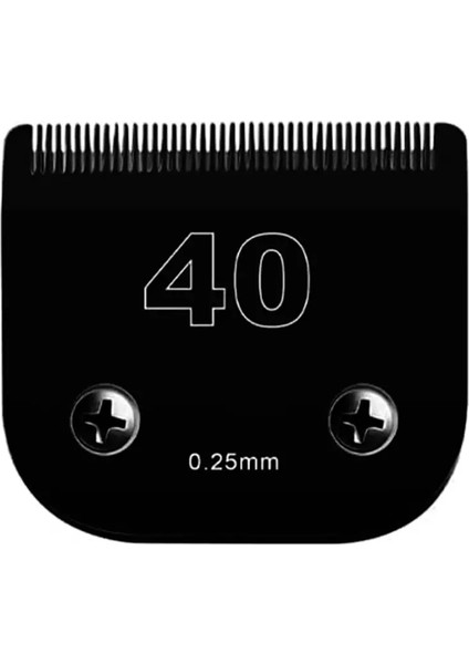 Pet Köpek Tımar Çelik Çıkarılabilir Bıçağı Andis/oster A5/wahl Km Serisi Hayvan Clippers Renk: 40--0.25MM ile Uyumlu (Yurt Dışından)