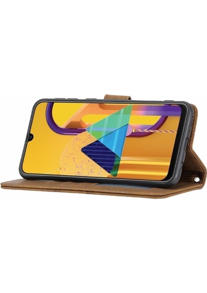 Samsung Galaxy M21 Için Flip CASE/M30S Kickstand Cüzdan Kılıf Manyetik Pu (Yurt Dışından) indirimleri