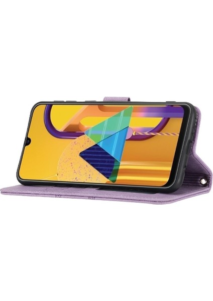 Samsung Galaxy M21 Için Flip CASE/M30S Kickstand Cüzdan Kılıf Manyetik Pu (Yurt Dışından) indirimleri