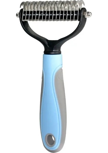 Pet Kedi Epiloval Crow Fırça Köpek Tımarlama Araçları Yavru Köpek Saç Dökülme Düzeltme Pet Kürk Kırpma Dematting Deshedd Combscolor: Blue Small (Yurt Dışından)