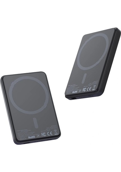 MC-3951 15W Mini Manyetik Magsafe 5000 mAh Powerbank - Siyah fiyatları