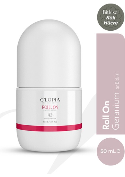 Roll-On Itır Yağı Vit-E, Geranium