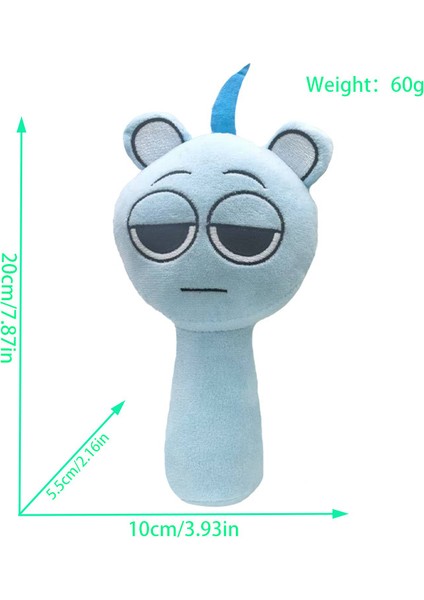 Yeni 1 Adet Yumuşak Karikatür Peluş Oyuncak Asılı Bebek Yatıştırıcı Uyku Bebekleri (Yurt Dışından)