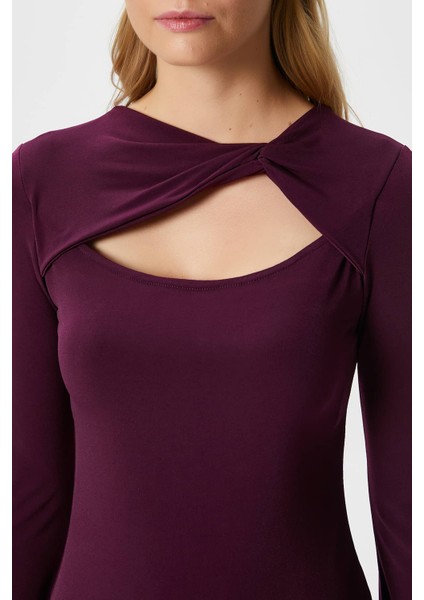 Kadın Roof Mürdüm Sandy Bluz indirimleri