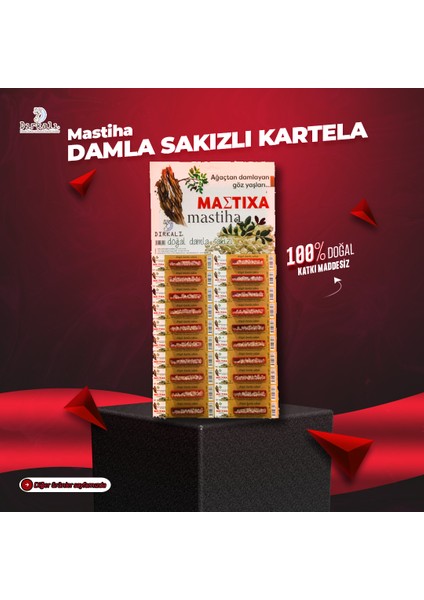 Mastıha Damla Sakızı Kartela 1 G*20 Ad