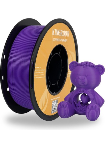Rapid Pla Filament - Mor - 1.75MM - 1kg