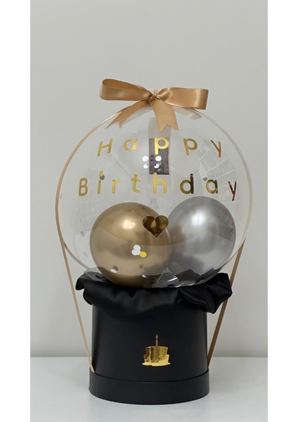 Doğum Günü Hediyesi Balon Kutusu (Kişiselleştirilebilir) modelleri