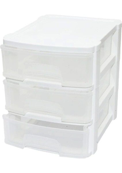 Tonton - No:0 Çekmece 3 Katlı 17.5X14.4X16.9CM (5047)