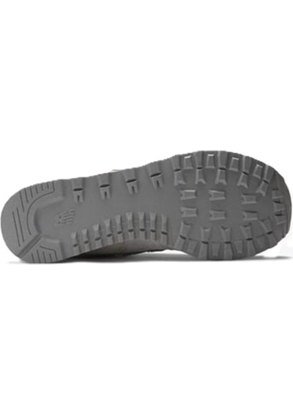 574 Leather Unisex Sneaker Hakiki Deri Günlük Spor Ayakkabı Gri fırsatları