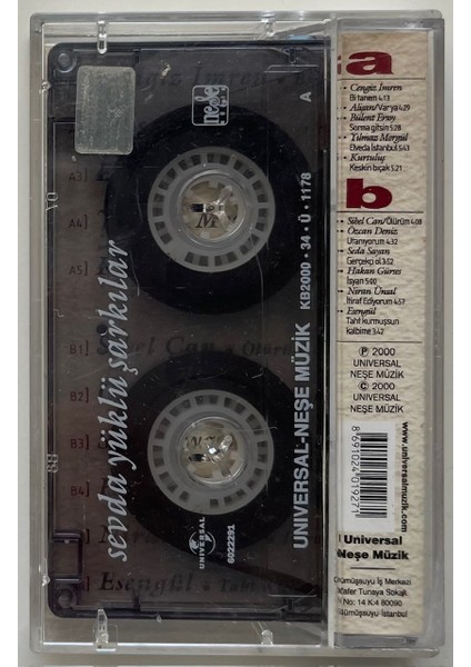 Diyarbakır Mesire Geceleri Kaset (Orijinal Dönem Baskı Kaset) fiyatları