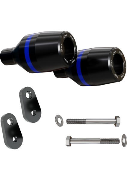 Yamaha Yzf R6 Uyumlu Grenaj Koruma Takozu (2008-2016) (Mavi)-