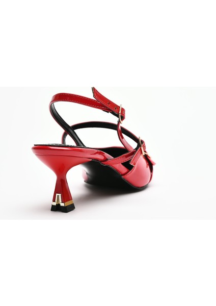 Asta Kısa Topuklu Tokalı Rugan Stiletto fiyatları