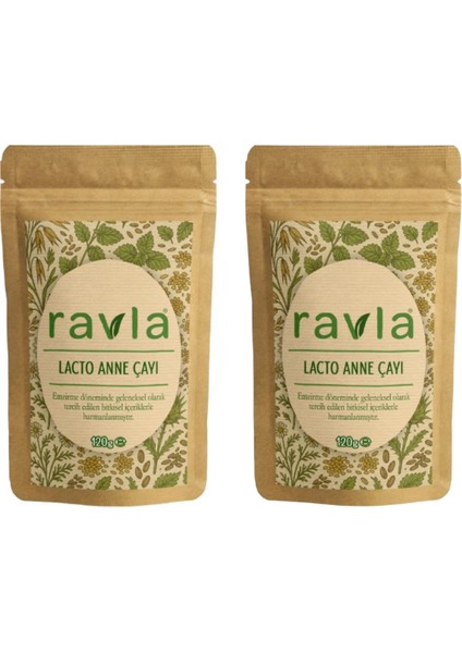 2'li Ürün - Ravla Lacto Anne Çayı - 120G