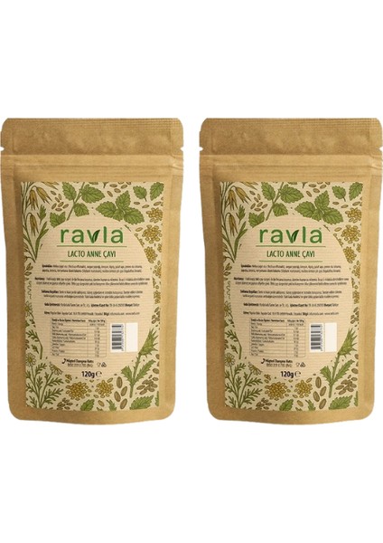 2'li Ürün - Ravla Lacto Anne Çayı - 120G fiyatları