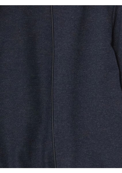 Lcw Kids Indigo Basic Erkek Çocuk Fermuarlı Sweatshirt fırsatları