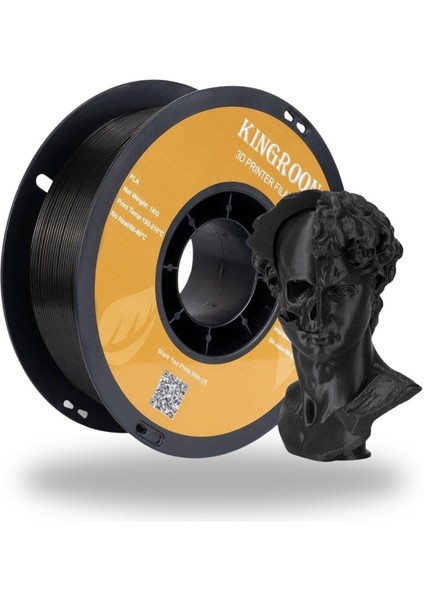 Carbon Fiber Pla Filament 1kg Siyah