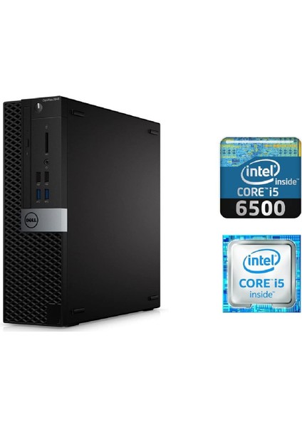 Optiplex 7040 Sff Intel Core I5-6500 8 GB Ram 256 SSD Ddr4 Orjinal Windows - Outlet