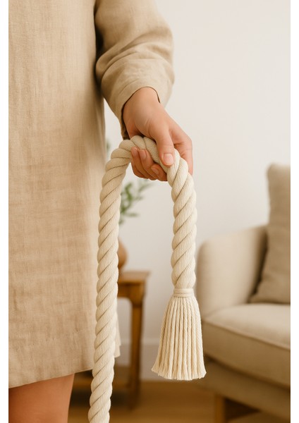 10 mm 3 Büküm Makrome Halat Ipi 3 Metre