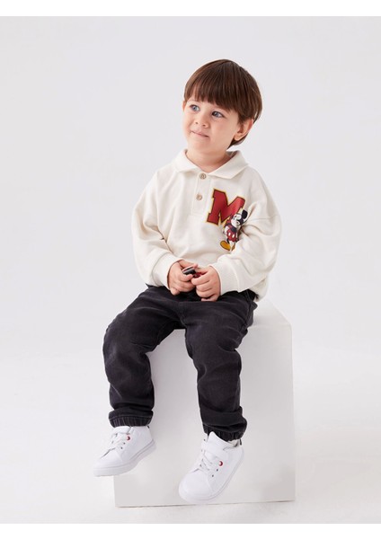 Lcw Baby Antrasit Beli Lastikli Basic Erkek Bebek Jean Pantolon fiyatları