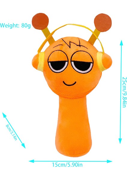 Yeni 1 Adet Yumuşak Karikatür Peluş Oyuncak Asılı Bebek Yatıştırıcı Uyku Bebekleri (Yurt Dışından)