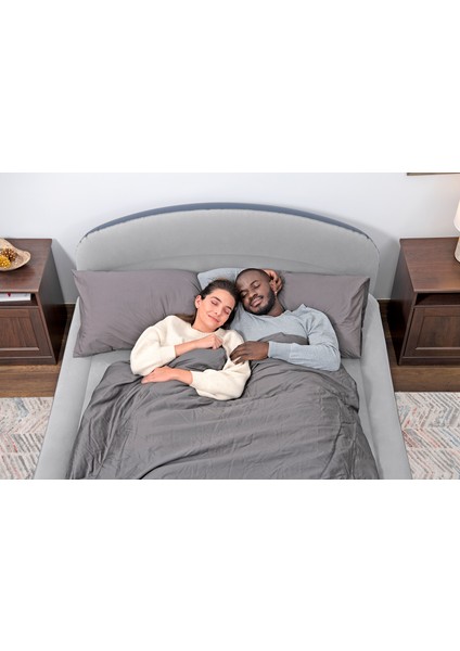 671BD Tritech Elektrikli Şişme Yatak - Çift Kişilik, Longelux Başlıklı Şişme Yatak 229X152X84 cm