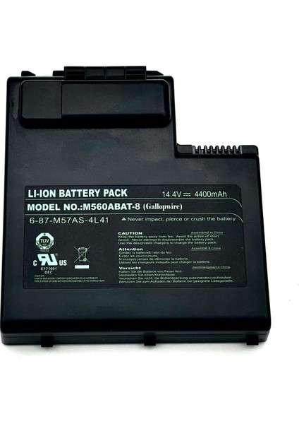 M560ABAT-8 Notebook Batarya Pil – Yüksek Performanslı, Uzun Ömürlü, Orijinal Uyumlu Güç Kaynağı fiyatları