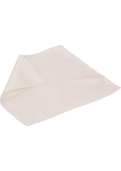 Ekru Klasik Saten Cep Mendili modelleri