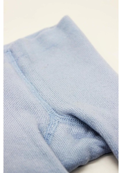 Tekli Kaymaz Basic Külotlu Çorap Mavi indirimleri