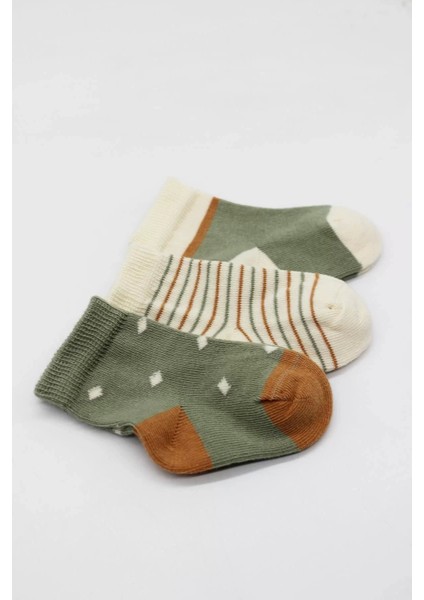 3'lü Penye Kız Soket Çorap BS10112 Nil fırsatları