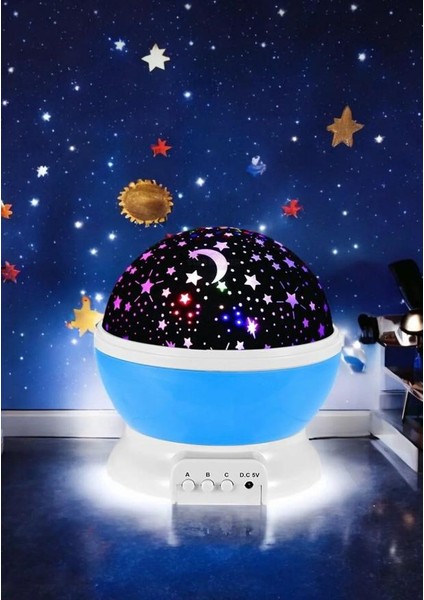 Starmaster Yıldız Yansıtmalı Küre Tip Gece Lambası modelleri