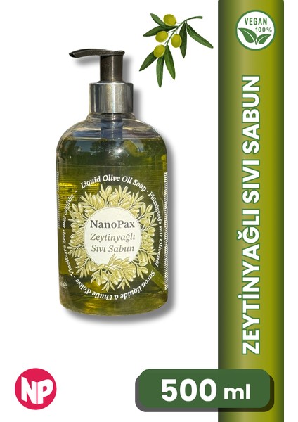 Zeytinyağlı Sıvı Sabun 500ML