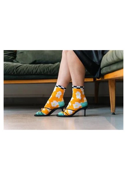 Papatya Desenli Unisex Çorap fiyatları