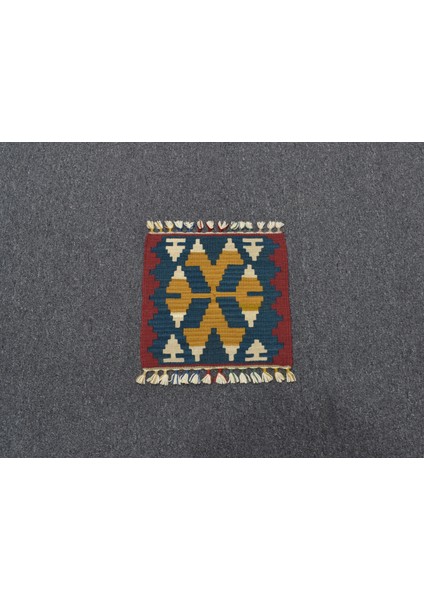 Yeni El Dokuma Kare Köşe Sandalye Minderi Pınarbaşı Kayseri Yün Kilim 5980 modelleri