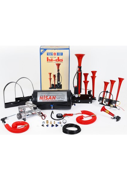 Arap + Yankılı Dadan + Islık Korna Ekipmanlı Set