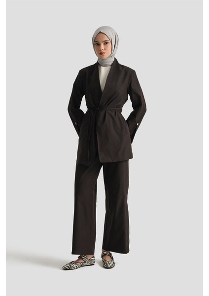 Blazer Ceketli Takım 25Y6007 Siyah modelleri