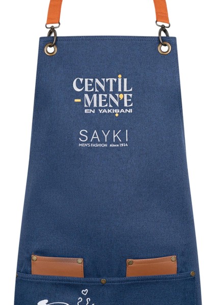 Lacivert Centilmen Mutfak Önlüğü fiyatları
