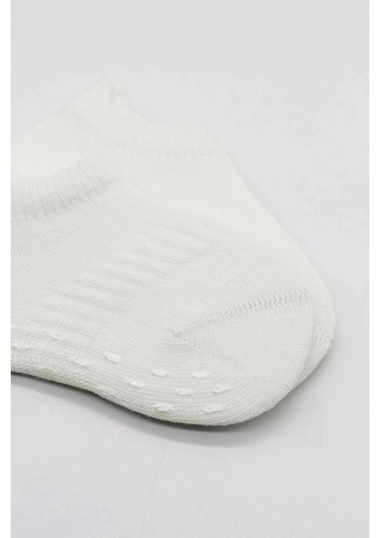 2'li Sneakers Kaymaz Basic Penye Çorap BS20103 Ekru Ekru modelleri