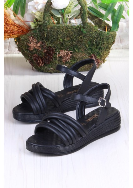 05-2065 Soft Rahat Toka Detaylı Çapraz Bant Kadın Sandalet indirimleri