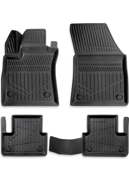 Renault Megane 2 2002-2009 Arası Myk 3D Premium Havuzlu Oto Paspas ve 3D Bagaj Havuzu