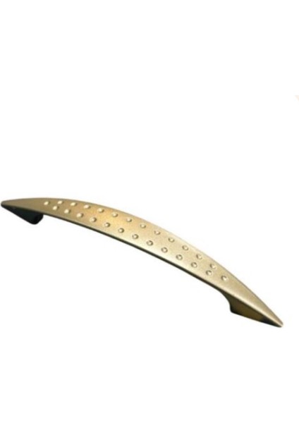 Noktalı Saten Çekmece Dolap Kapak Kulpu 96 Mm Metal Kulp 5 Adet​​​​​​​ modelleri