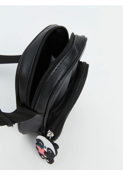 Lcw Accessorıes Siyah Baskılı Kız Çocuk Omuz Çantası fırsatları