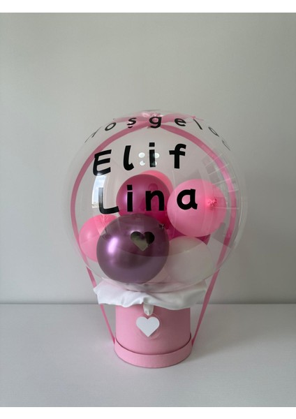 Yeni Doğan Hediye Balon Kutusu ( Kişiselleştirilebilir) modelleri
