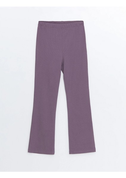 Lcw Kids Mürdüm Beli Lastikli Ispanyol Paça Kız Çocuk Tayt