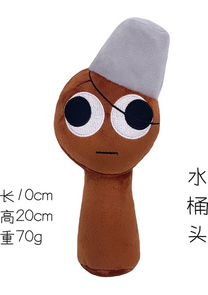 Yeni 1 Adet Yumuşak Karikatür Peluş Oyuncak Asılı Bebek Yatıştırıcı Uyku Bebekleri (Yurt Dışından)