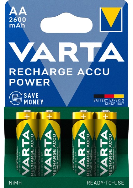 2600 Mah Rechargeable Accu