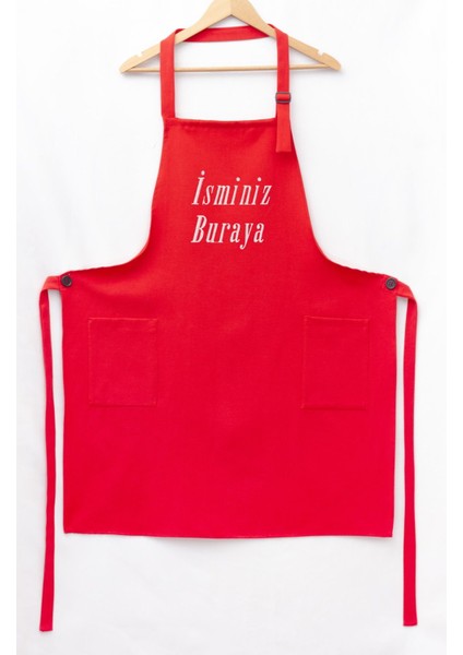 Mutfak Önlüğü Kişiye ve İsme Özel Nakışlı Mutfak Önlüğü Sade Farklı Renkler modelleri