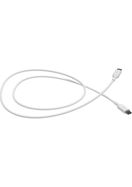 Essentials Güç Kablosu 60W Usb-C To Usb-C Beyaz (1m) 409913177